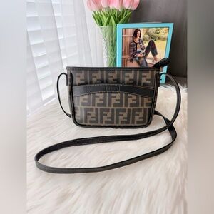 Fendi Zucca Vintage Crossbody Bag